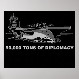 Poster 90.000 Toneladas de Diplomacia: Navegando Relati G