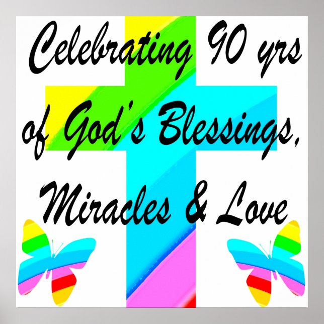 POSTER 90 CHRISTIAN (Frente)