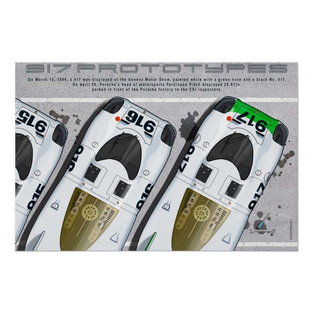 Póster 917 First of Prototypes (Frente)