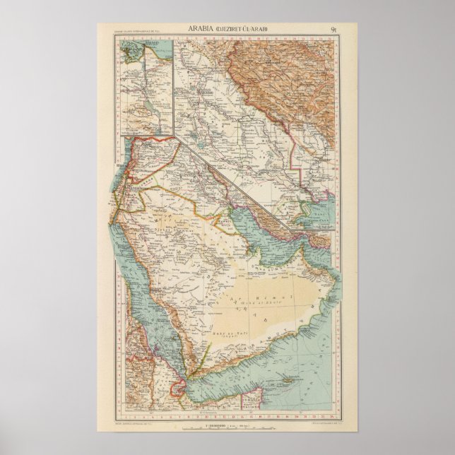 Póster 91 Arábia (Frente)