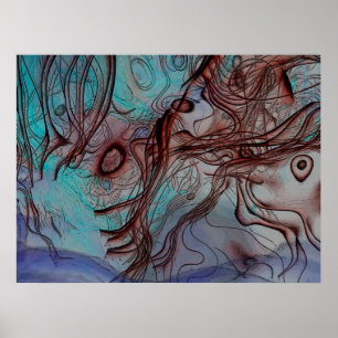 Poster #96i abstrato
