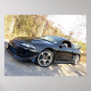 Póster 97 Mitsubishi eclipsam