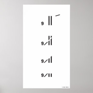 Póster 9/11 de tributo