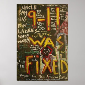 Poster 9-11 Foi Corrigido Preto