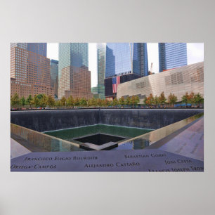 Poster 9-11 memorial de WTC