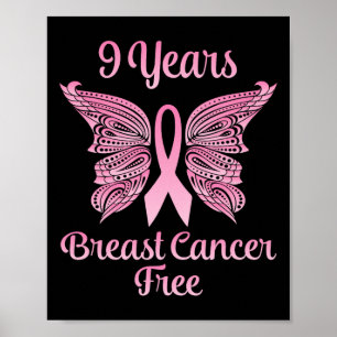 Poster 9 anos de luta livre de sobreviventes do Cancer do