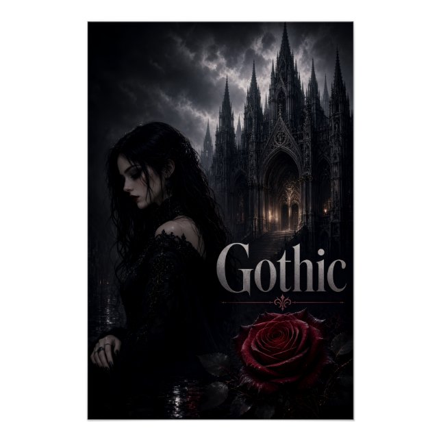 Póster #9  Gótico  (Frente)
