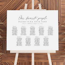 Poster 9 Mesa Nosso Plano De Gráfico De Assento Do Pessoa