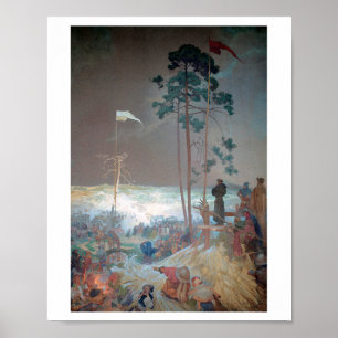 Poster #9 Reunião em Krizky, Mucha