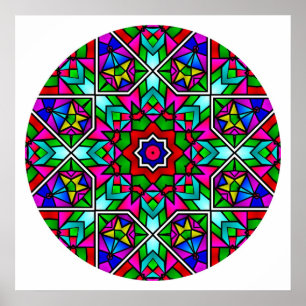 Poster A05 Escondida Glass Mandala.2