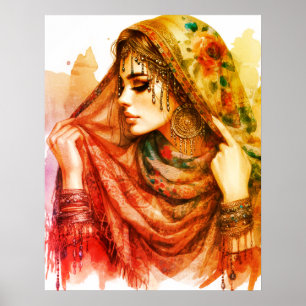 Poster *~* A100 Psychic Boho Gypsy Fortune Teller 8