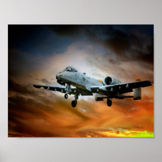 Póster A10 Thunderbolt II