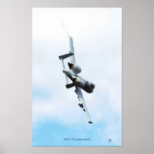 Poster A10 Thunderbolt Warthog