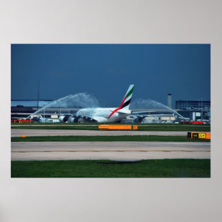 Póster A380 Manchester