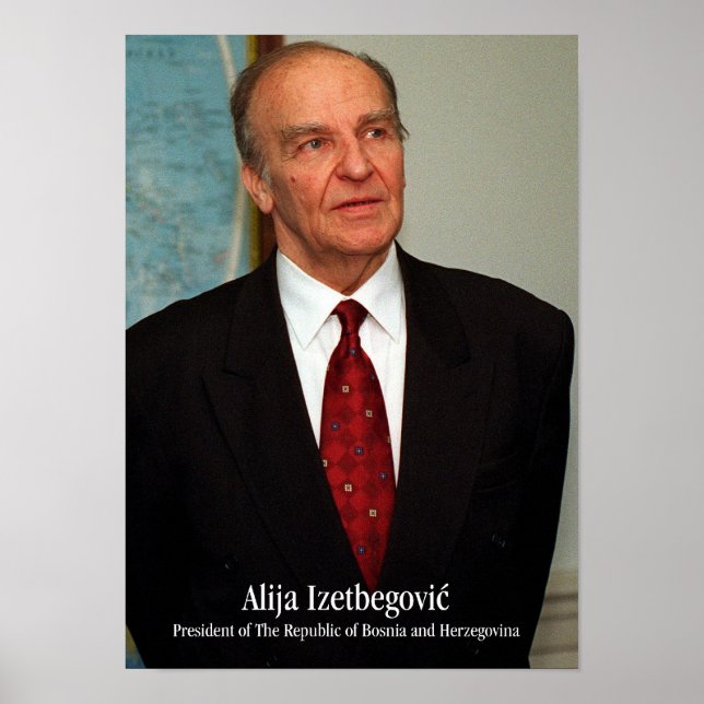 Poster A3 - Alija Izetbegovic (Frente)