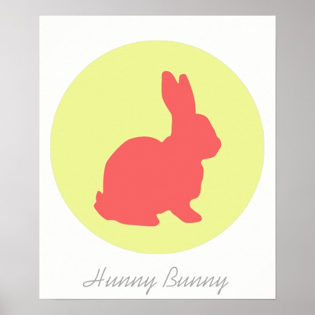 Poster A3 Hunny Bunny Funky (Frente)