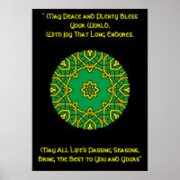 A42 Céltica Caleidoscópica Mandala - Bênção Irland