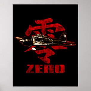 Póster A6M Zero