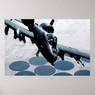 Poster A-10 Aeronave Thunderbolt II
