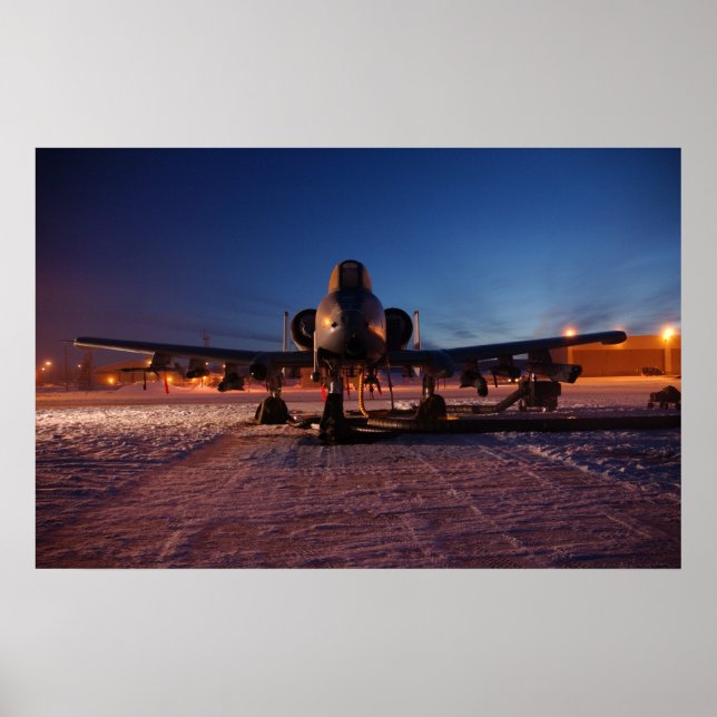 Poster A-10 Aeronave Thunderbolt II (Frente)