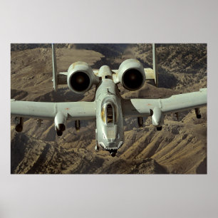 Poster A-10 Aeronave Thunderbolt II