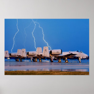 Poster A-10 raio II