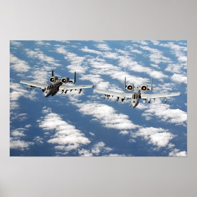 Poster A-10 raio II (Frente)