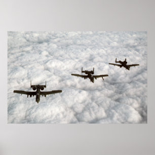 Póster A-10 raio II