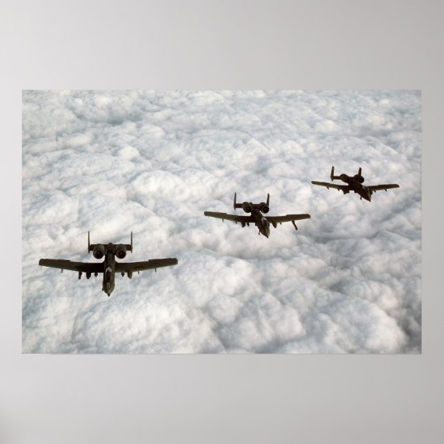 Póster A-10 raio II (Frente)