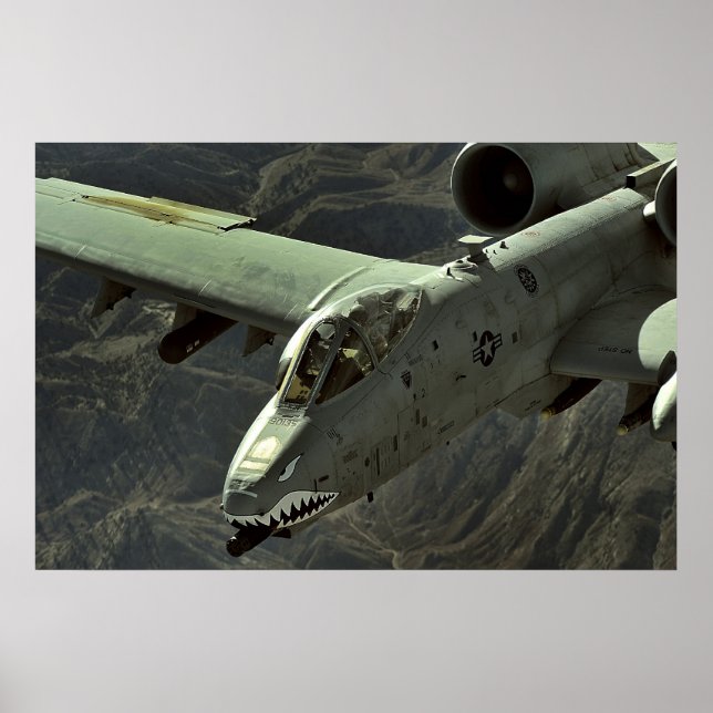 Póster A-10 raio II (Frente)