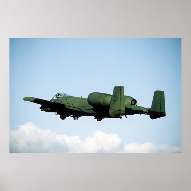 Póster A-10 raio II (Frente)