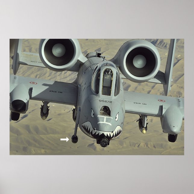 Póster A-10 Thunderbolt II (Frente)