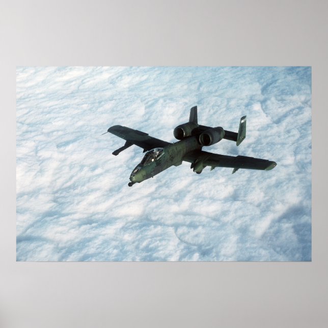 Poster A-10 Thunderbolt II (Frente)