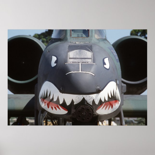 Póster A-10 Thunderbolt II (Frente)