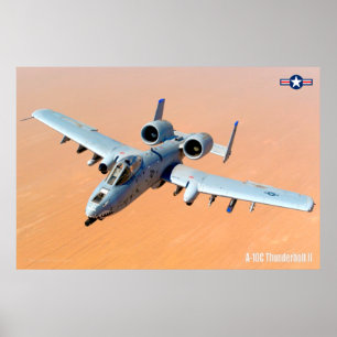 Poster A-10C THunderBOLT II