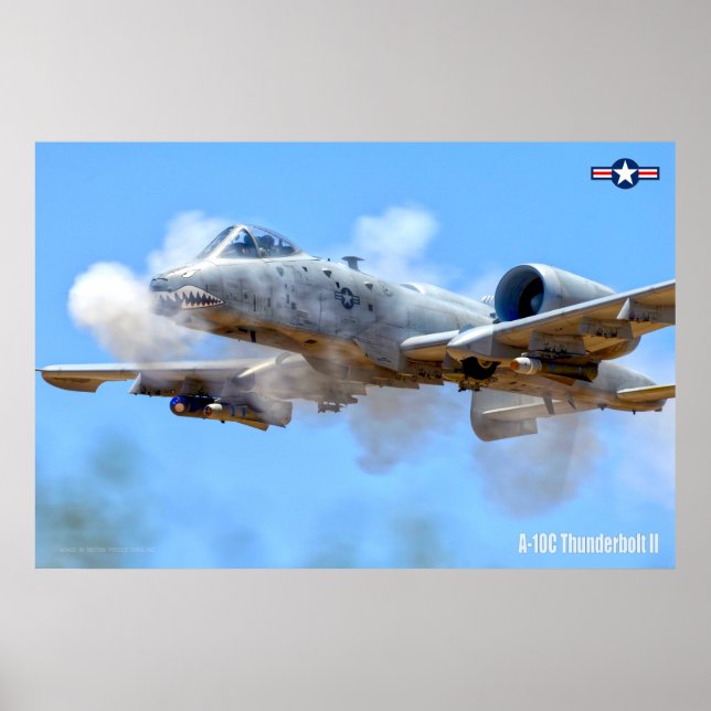 Poster A-10C THunderBOLT II (Frente)