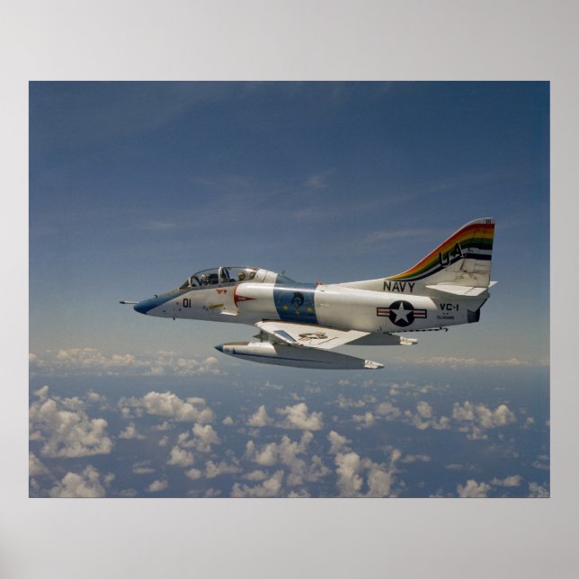 Poster A-4 Skyhawk (Frente)
