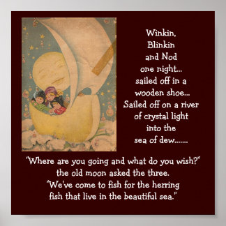 Poster a-6 piscar, piscar e acenar