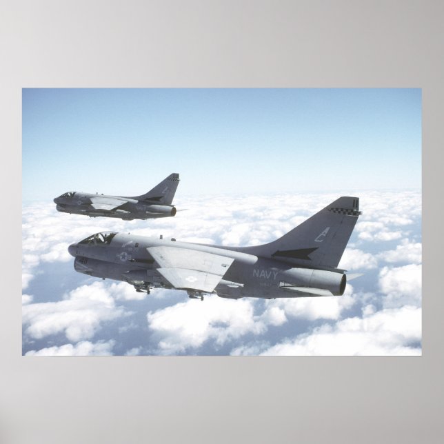 Póster A-7 Corsair II (Frente)