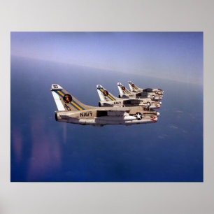 Póster A-7 Corsair II