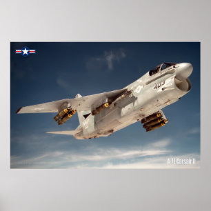 POSTER A-7E CORSAIR II