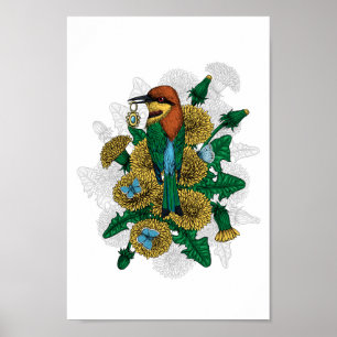Poster A abelha come com o pingente do ouro