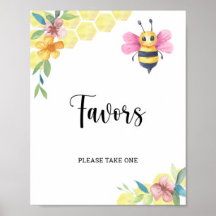 Poster A abelha menina está a caminho \ Favoritos