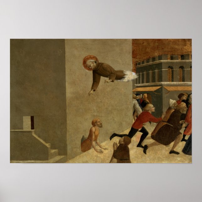 Póster A abençoada Ranieri Rasini entregando Pobre (Frente)