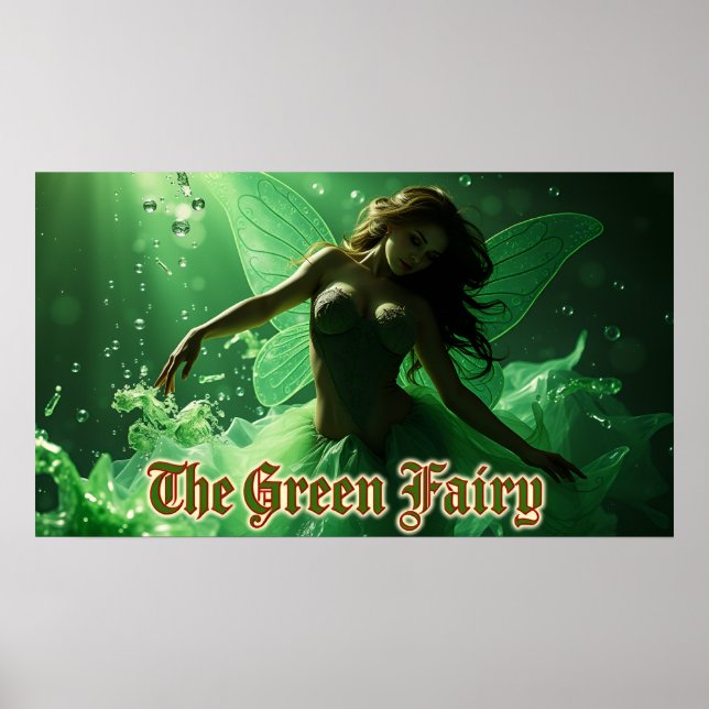 Poster A Absinthe Green Fairy (Frente)