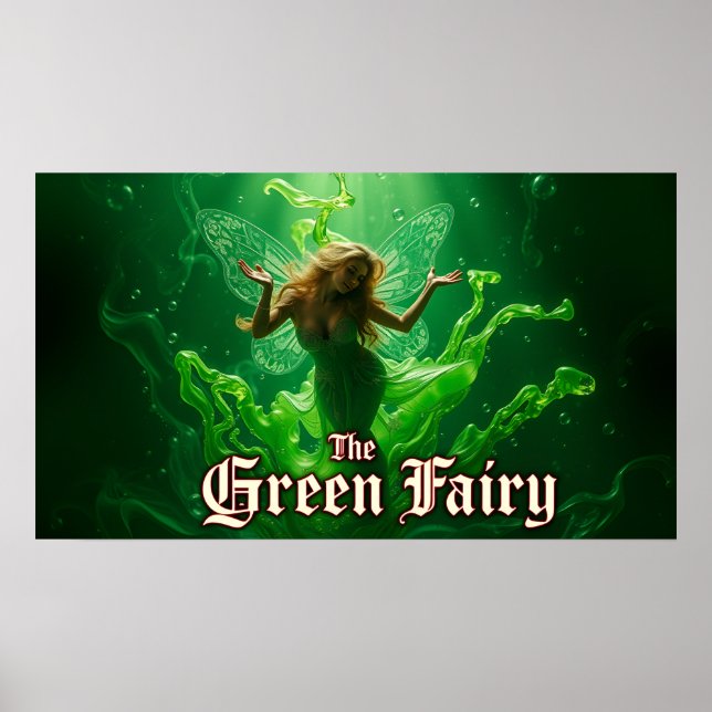 Poster A Absinthe Green Fairy (Frente)