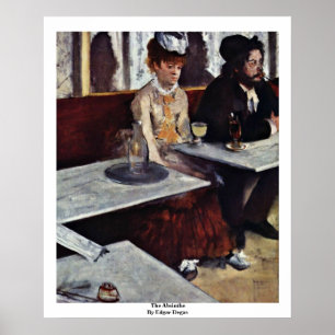 Poster A Absinthe Por Edgar Degas