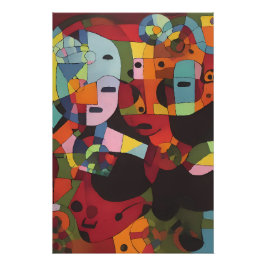 Póster A Abstratura Prática - Ken Gage Art