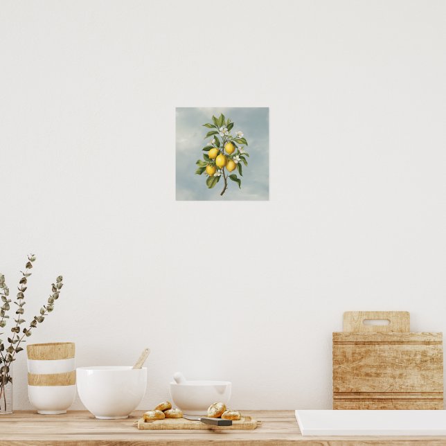 Poster A Abundância da Primavera: Florada da Laranjeira L (Cozinha)