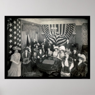 Póster A Academia Naval patrocina a foto 1908
